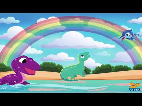 Imagen Cuento El dinosaurio que buscaba el arcoíris