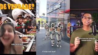 'Fake vs Real', de _2045 & Draft Punk para Burger King Trailer