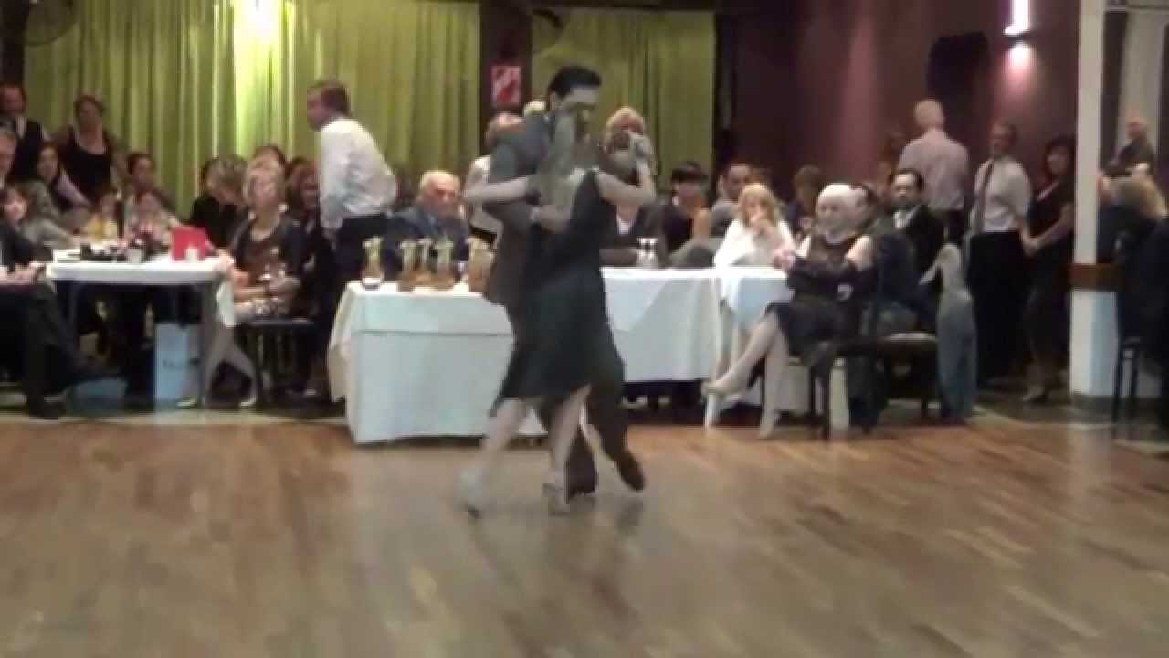 Demian Garcia & Noelia Barsi Tango "Te espero a La Salida" F. Sassone - R. Chanel (28-05-15) 1/2