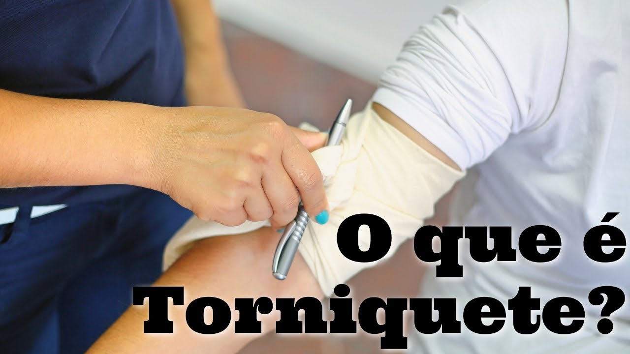 O QUE É UM TORNIQUETE E QUANDO USAR
