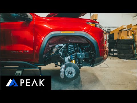 Eibach Pro Lift Springs Install & Review - Peak GMC Canyon AT4X