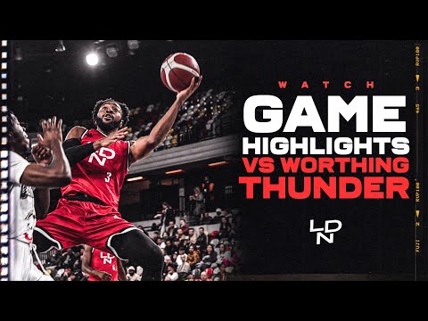 BBL TROPHY OPENER! | London Lions vs Worthing Thunder | 12/01/23 | London Lions Basketball UK
