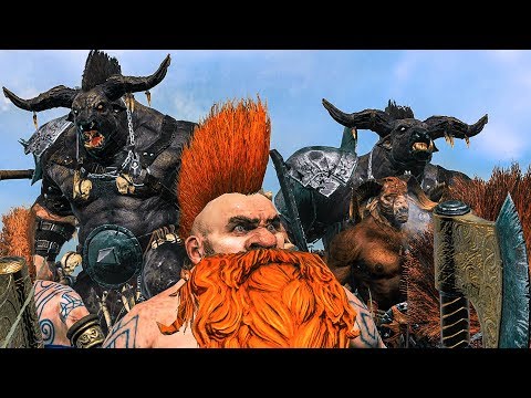 TO THE LAST DWARF - BEASTMEN vs DWARFS - Total War WARHAMMER 2 Cinematic Battle Machinima