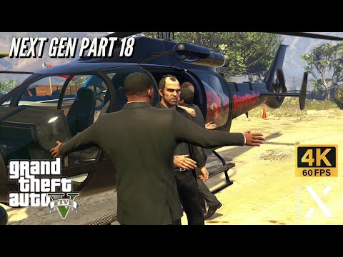 GTA 5 Next Gen | Ganzes Spiel Gameplay Part 18 - Der große Coup | 4K 60 FPS HDR RAYTRACING
