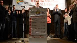 preview picture of video 'Pubblico comizio della lista civica Teggiano va avanti @ Piedimonte di Teggiano - 17.05.2014'