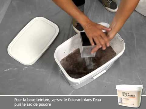 comment appliquer cire mur d'autrefois