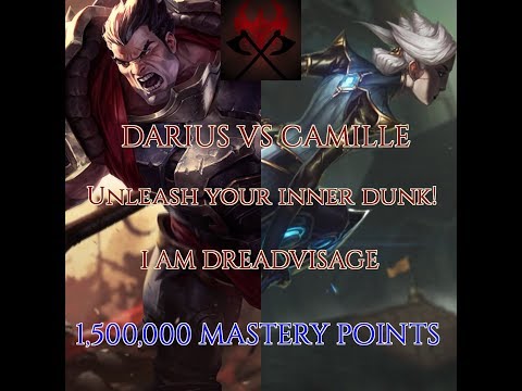 Darius vs Camille [7.14][RANKED]  - EASY STUFF! - [ROAD TO DIAMOND] -- 1,500,000 MASTERY POINTS --
