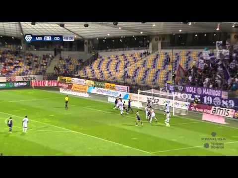 04. krog: Maribor - Gorica 2:1, Prva liga Telekom Slovenije 2014/15