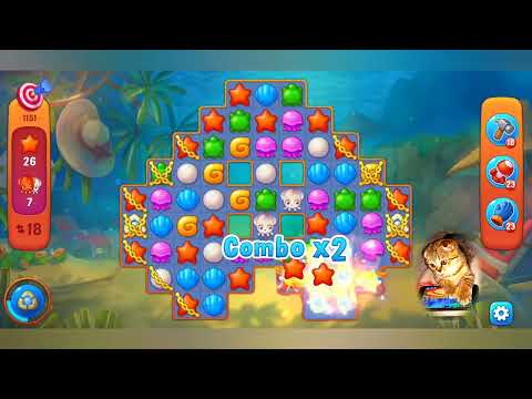 Fishdom 2022, no Boosters,  1151  level  -  прохождение без бустеров,  1151  уровень.