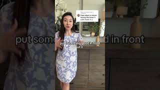 Mirror in front of the door 🚪 🪞 #fengshui #homedecor #goodvibes