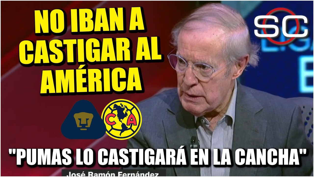 Jose Ramón: Al AMÉRICA NO lo quiso CASTIGAR la comisión pero SI lo hará PUMAS | SportsCenter