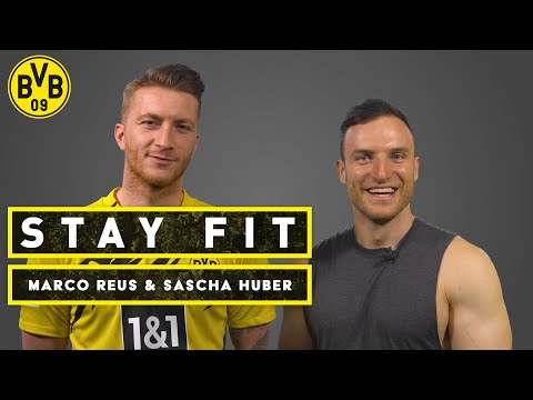 Stay fit - mit Marco Reus & Sascha Huber | 7 Min Sixpack-Workout | Episode 14