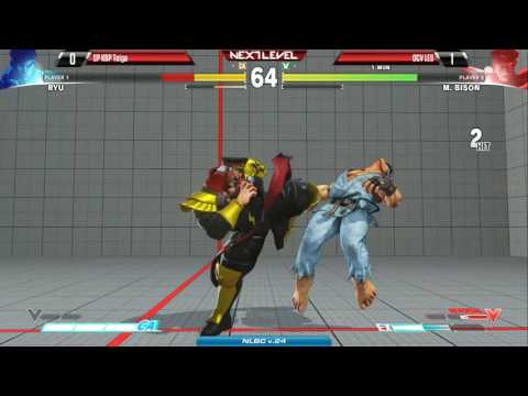 Street Fighter 5 Tournament: Next Level Battle Circuit V.24 - Teiga (Ryu) v LES (M. Bison)