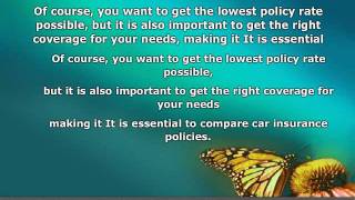 Compare Car Insurance Explained