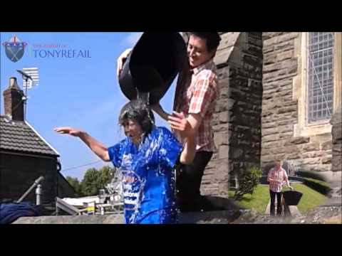 Revd. Canon Ruth Moverley undertakes Ice Bucket Challenge for Motor Neuron Disease Association