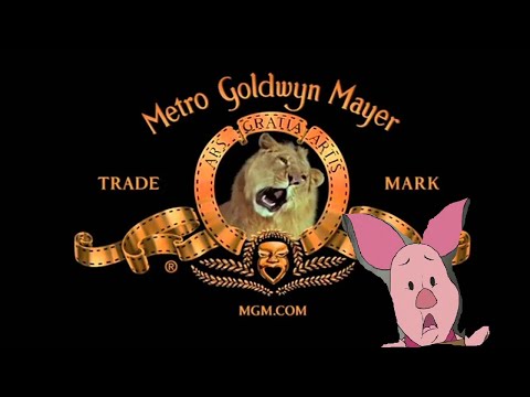 Piglet Watches The MGM Logo