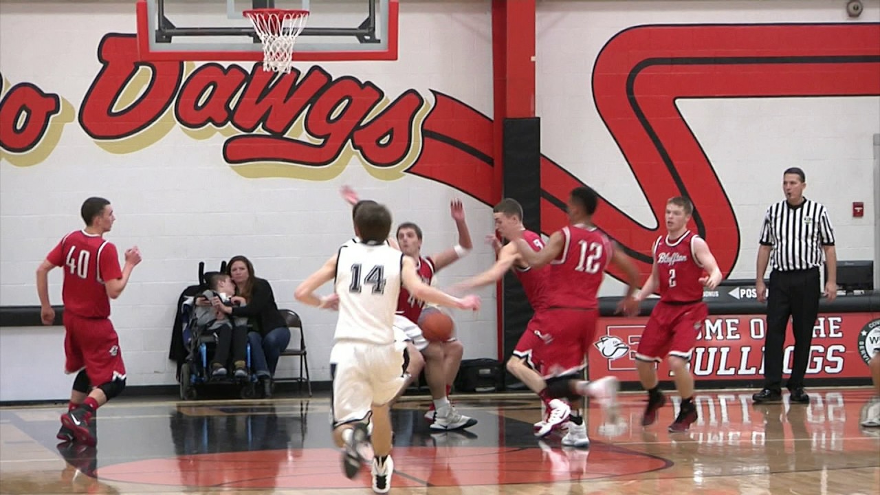 Carey vs Bluffton Boys Basketball