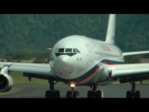 ✈ Russia Special Detachment Ilyushin Il-96-300 @ Brnik airport HD ✈