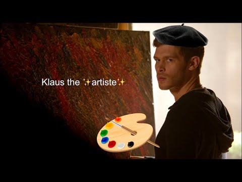 Klaus being an art connoisseur for 6 minutes straight