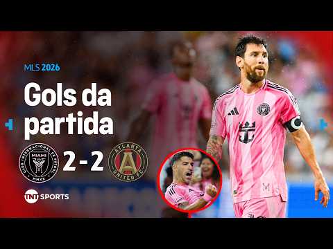 MESSI DÁ ASSISTÊNCIA, SUÁREZ CRAVA, MAS ATLANTA BUSCA EMPATE NO FIM! INTER MIAMI 2X2 ATLANTA UNITED
