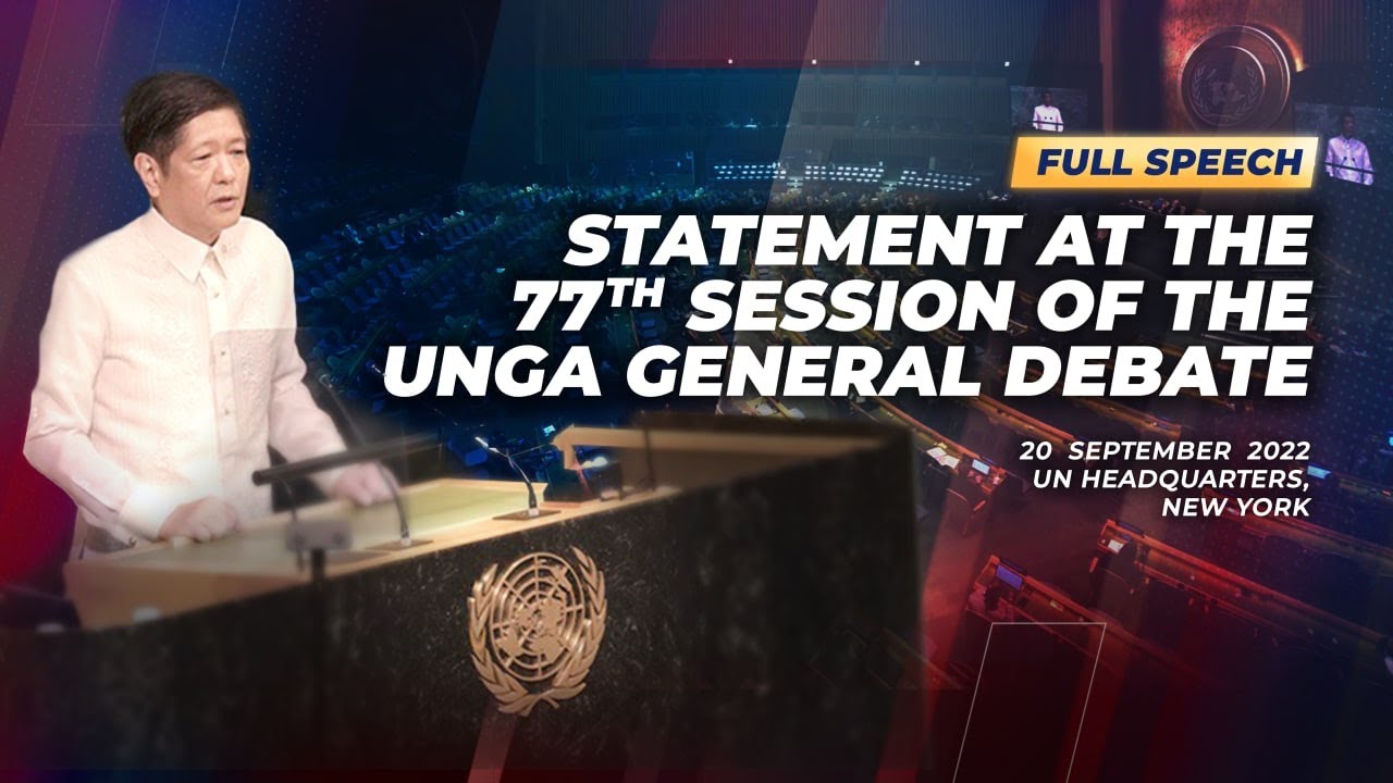 Statement at the 77th Session of the UNGA General Debate (Speech) 9/20/2022