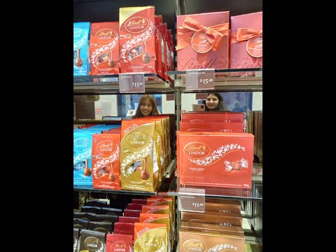 Lindt Chocolate store and Lindt hot chocolate