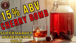 How To Make 15% Alcohol Cherry Bomb! (Cherry Melomel Cyser)