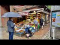 Rain Walk London Hampstead Side Streets And Alleyways 4K LONDON