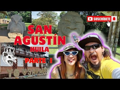 SAN AGUSTÍN (HUILA)en MOTO Parte I 🇨🇴| PARQUE ARQUEOLÓGICO | TURISMO  (VIDEO VLOG)