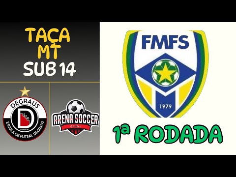 TAÇA MATO GROSSO FUTSAL SUB 14 2025 1ª RODADA. E F DEGRAUS X ARENA SOCCER-COLIDER