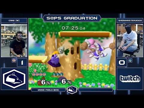 S@PS Graduation Melee Singles - CAKE (Climbers) vs SHEIKMASTER3000 (Peach) - Grand Finals