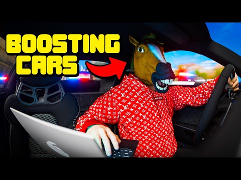 Boosting Cars ALONE In GTA 5 RP