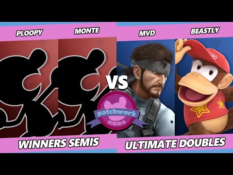 Patchwork 2024 TOP 8 - Ploopy & Monte Vs. Beastly & MVD - Smash Ultimate - SSBU