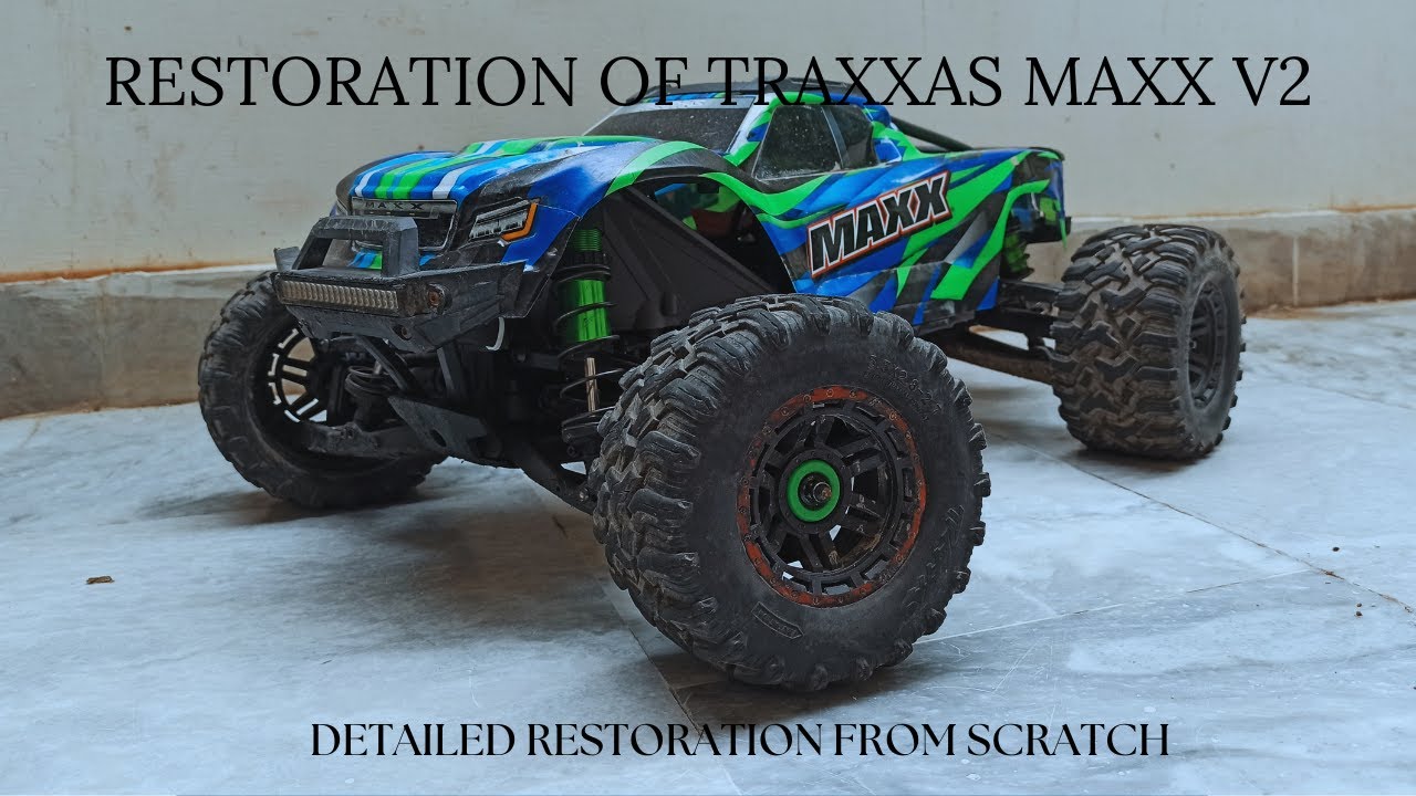 Traxxas Maxx V2 Fully Restored! | From Worn-Out to Like-New Performance!