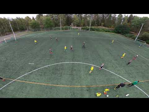 3.9.2020 FC Kangasala musta - Ilves P10 keltainen   1-2