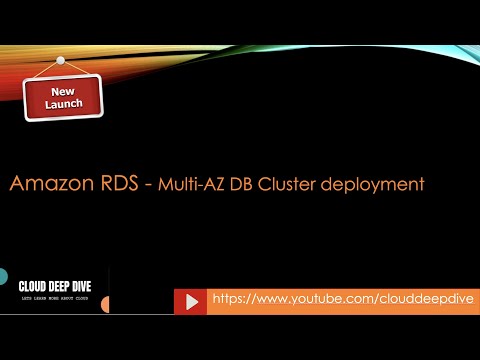 Amazon RDS Multi-AZ DB Cluster deployment | Amazon RDS Introduction | Amazon RDS Deployment Types