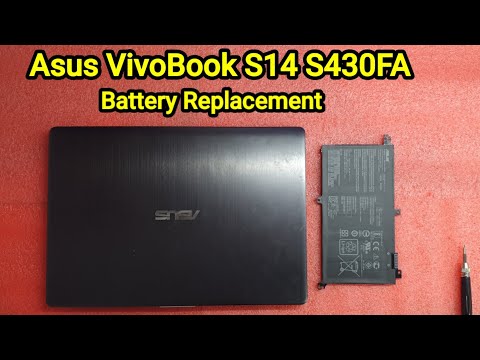 Asus VivoBook S14 S430FA Battery Replace / Disassembly And Assembly