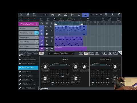 Using Cubasis 3 On The iPad To Make A Melody (email: marcusmanderson@gmail.com)