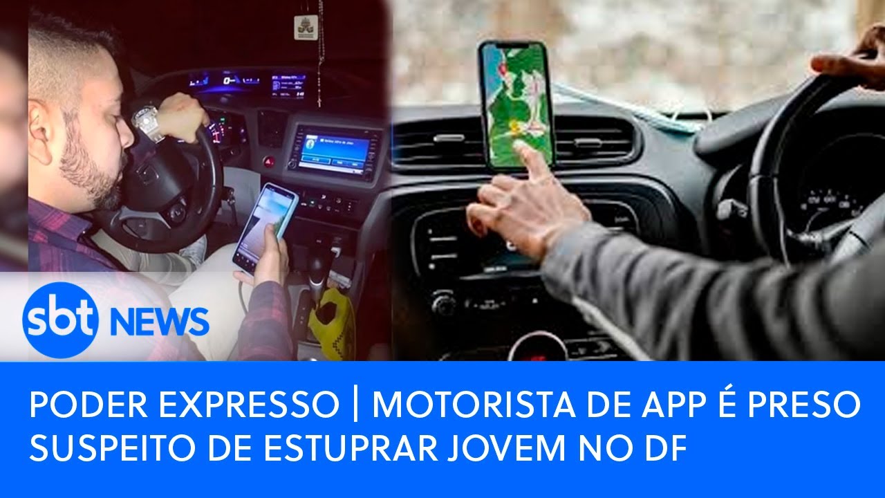 🔴AO VIVO | Motorista de app suspeito de estuprar jovem no DF tem prisão preventiva decretada
