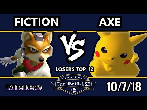 TBH8 SSBM - Tempo | Axe (Pikachu) Vs. Fiction (Fox) - Smash Melee Losers Top 12
