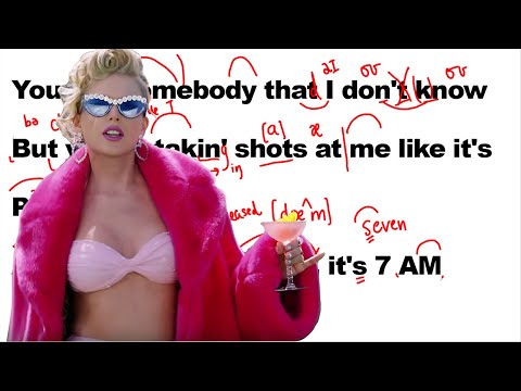 Taylor Swift "Calm Down" (Learn English)