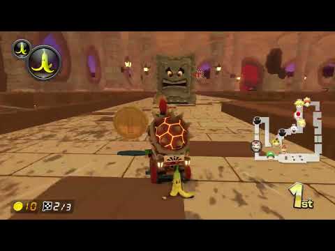 Mario Kart 8 Deluxe: Custom Track - GBA Bowser Castle 2
