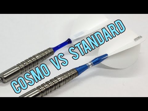 Cosmo VS Cheap Ebay Darts Set Up.