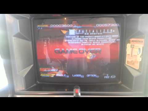 Konami Solar Assault Arcade