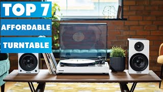 Top Budget Turntables for High-Quality Sound
