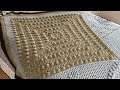 My Favorite Crochet Stitch Sample Blanket Pattern Week 2 EASY The Crochet Crowd