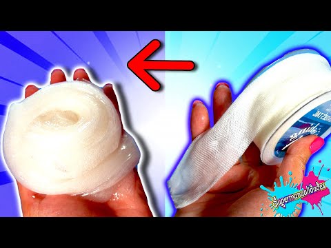 Haciendo Slime sin pegamento, ni borax (con PVA) - Supermanualidades