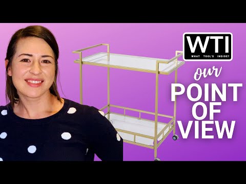 RiteSune Rolling Wine Bar Carts - WTI product video review