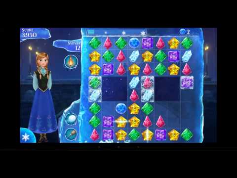 Frozen Free Fall    How To Do Level 55 Very Easy