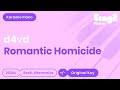 d4vd - Romantic Homicide (Piano Karaoke)